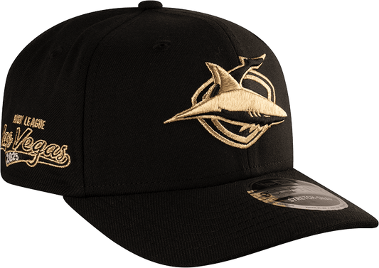 Cronulla Sharks 2025 NRL New Era Vegas Gold Cap