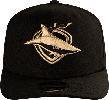 Cronulla Sharks 2025 NRL New Era Vegas Gold Cap