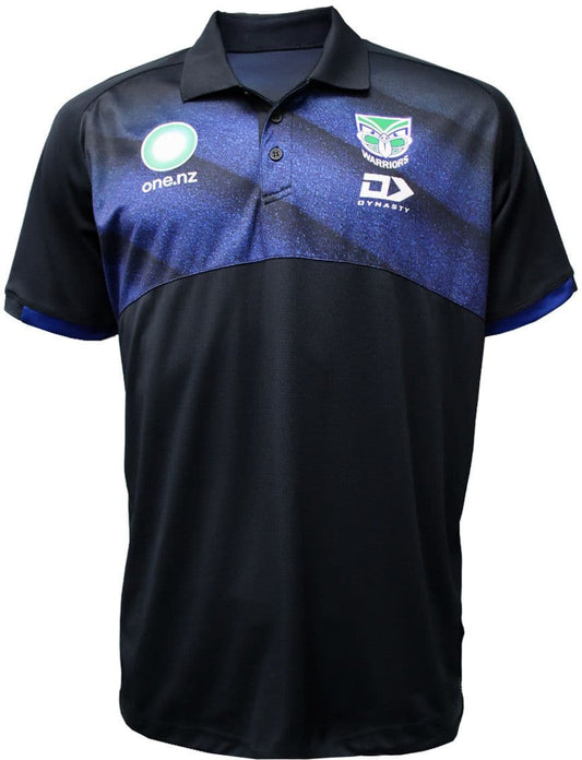 New Zealand Warriors 2025 NRL Mens Media Polo Shirt