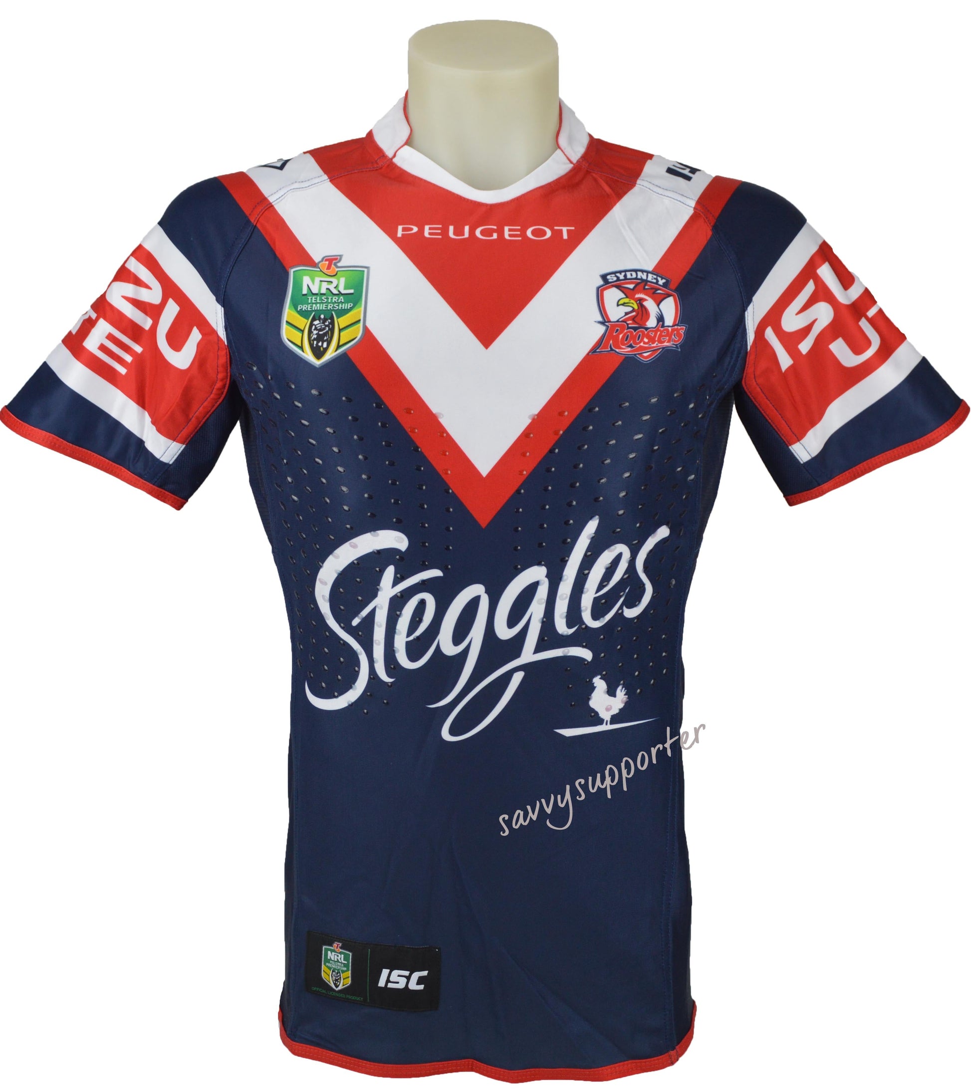 Sydney Roosters NRL Player Issue Home Jersey - No. 6 James Maloney