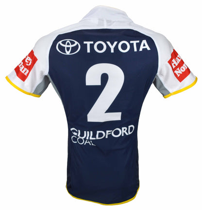 North Queensland Cowboys NRL No. 2 Player Issue Home Jersey