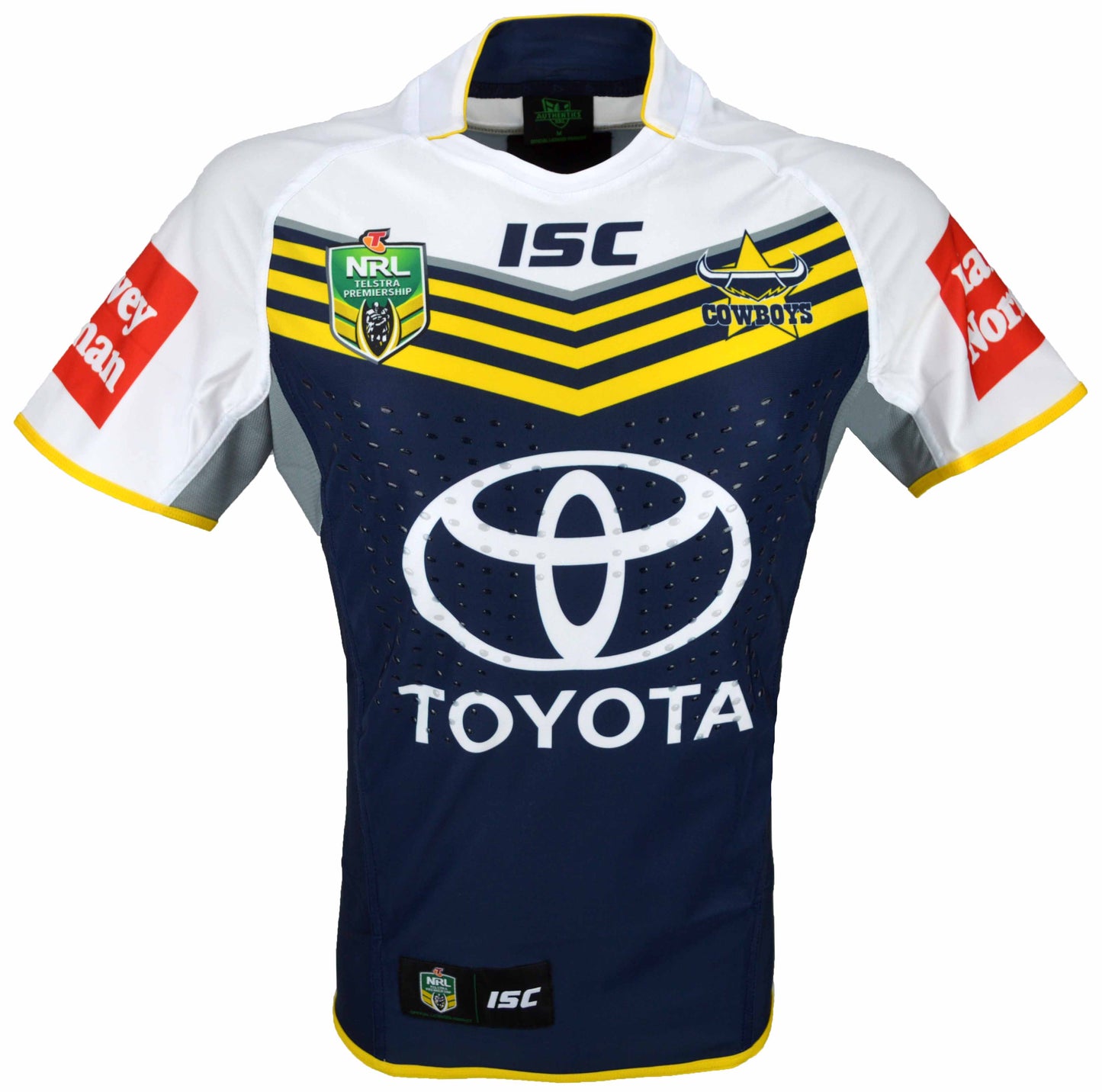 North Queensland Cowboys NRL No. 17 Player Issue Home Jersey Size Large