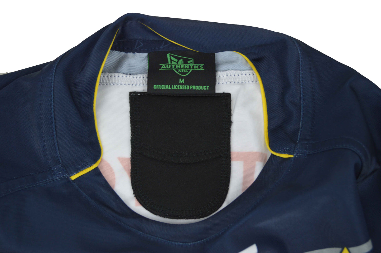 North Queensland Cowboys NRL No.14 Player Issue Away Jersey GPS pocket