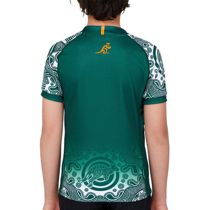 Australian Wallabies 2021 Kids Alternate Indigenous Jersey