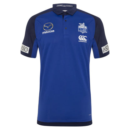 North Melbourne Kangaroos 2020 AFL Mens Media Polo Shirt