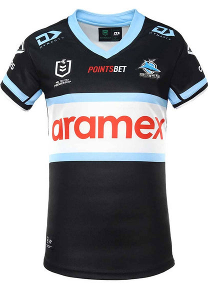 Cronulla Sharks NRL Ladies Away Jersey