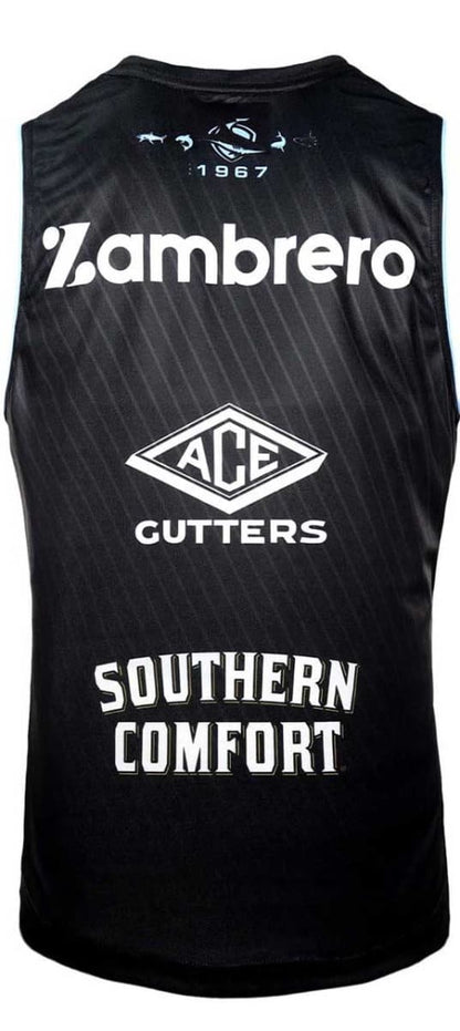 Cronulla Sharks NRL Mens Training Singlet