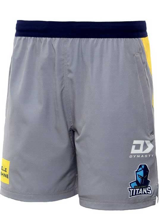 Gold Coast Titans NRL Mens Coaches Training Shorts