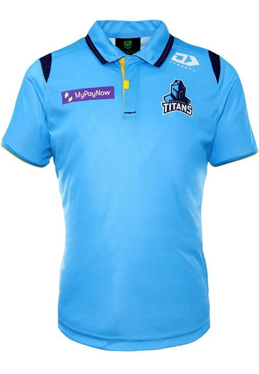 Gold Coast Titans Mens Training Polo Shirt