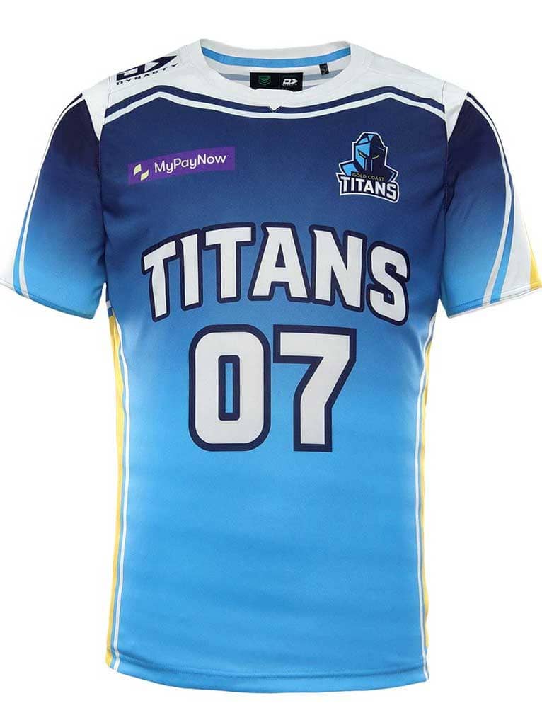 Gold Coast Titans Mens Warm Up Tee