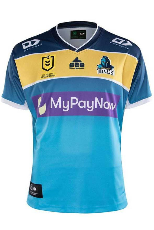 Gold Coast Titans NRL Kids Home Jersey