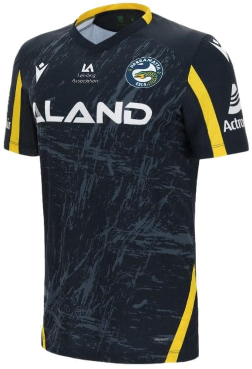 Parramatta Eels NRL Mens Navy Training Shirt