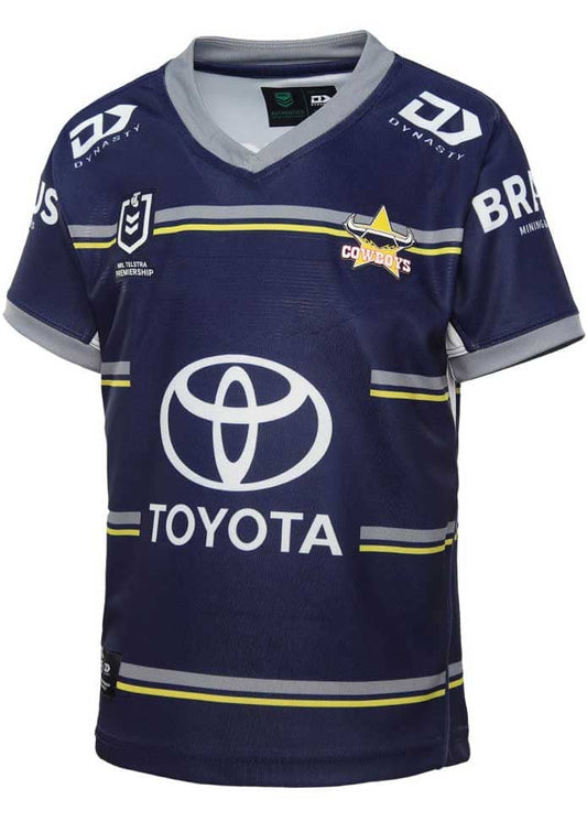 North Queensland Cowboys NRL Kids Home Jersey