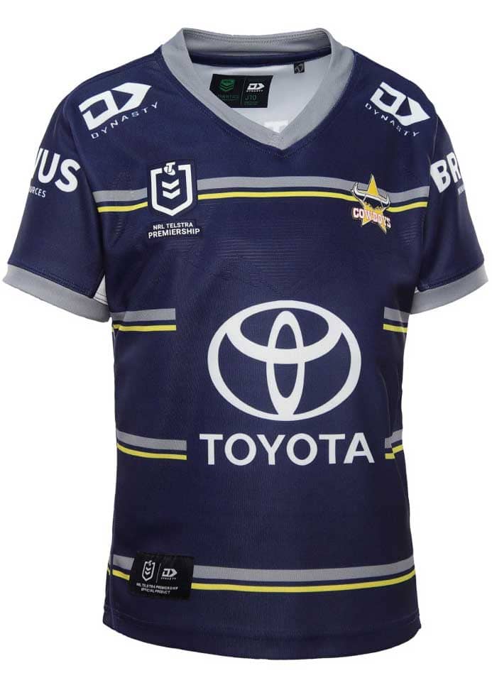 North Queensland Cowboys NRL Kids Home Jersey