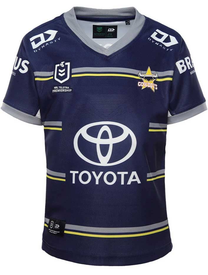 North Queensland Cowboys NRL Kids Home Jersey