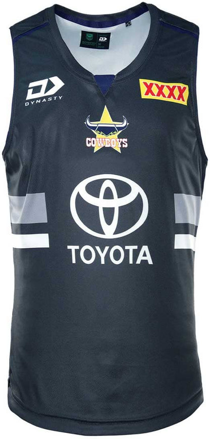 North Queensland Cowboys NRL Mens Alternate Training Singlet