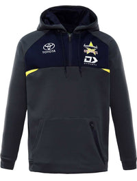 North Queensland Cowboys NRL Mens 1/4 Zip Hoodie