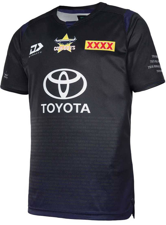 North Queensland Cowboys NRL Mens Warm Up Training Tee