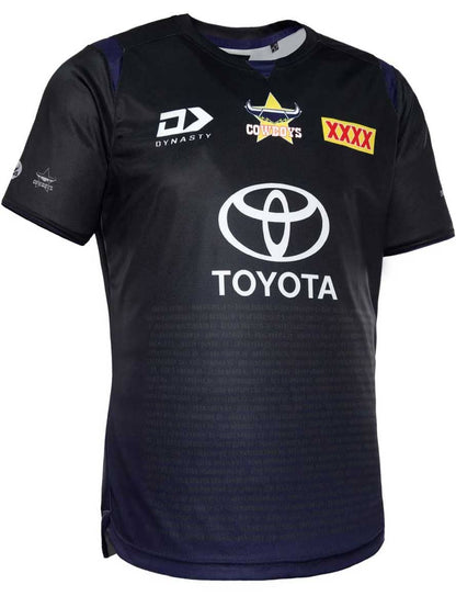 North Queensland Cowboys NRL Mens Warm Up Training Tee