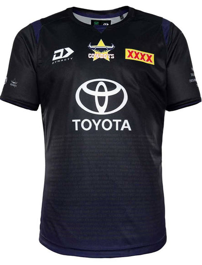 North Queensland Cowboys NRL Mens Warm Up Training Tee