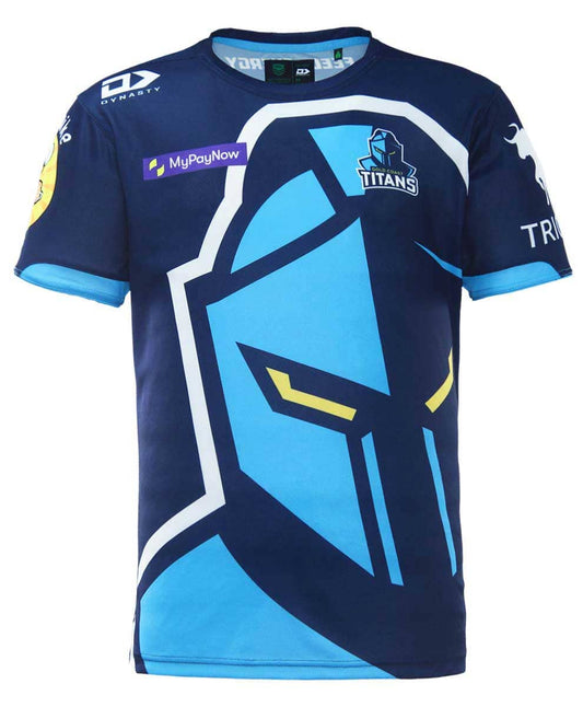 Gold Coast Titans 2023 NRL Mens Captains Run Tee