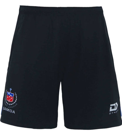 Toa Samoa 2024 Rugby League Black Mens Gym Shorts