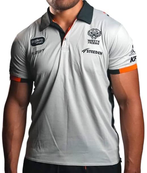 Wests Tigers NRL Mens Alternate Polo Shirt