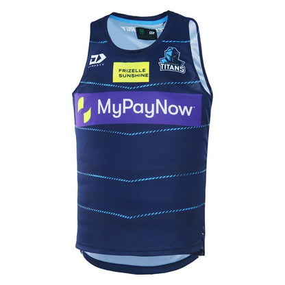 Gold Coast Titans 2023 NRL Mens Alternate Training Singlet