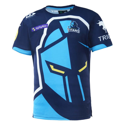 Gold Coast Titans 2023 NRL Mens Captains Run Tee