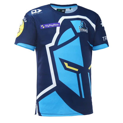 Gold Coast Titans 2023 NRL Mens Captains Run Tee