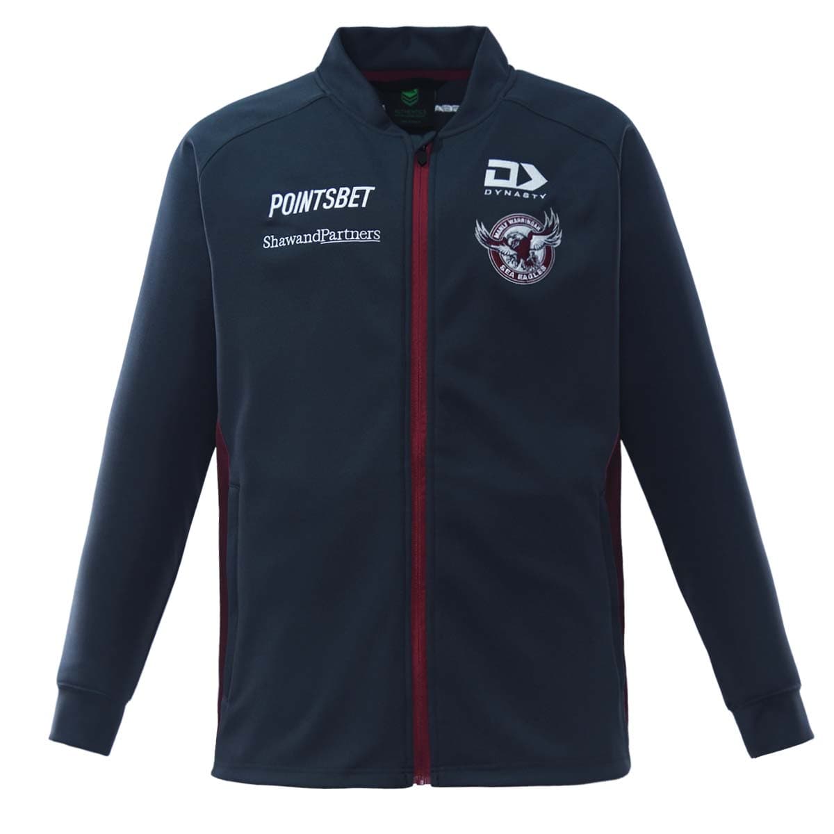 Manly Sea Eagles 2023 NRL Mens Charcoal Anthem Jacket