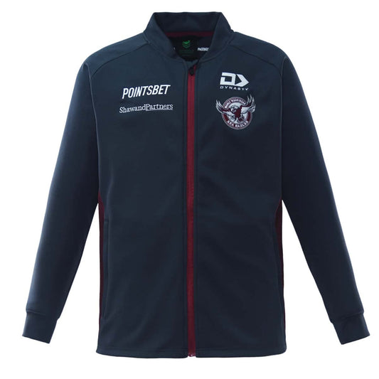 Manly Sea Eagles 2023 NRL Mens Charcoal Anthem Jacket