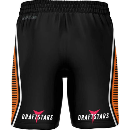 Wests Tigers NRL Mens Gym Training Shorts