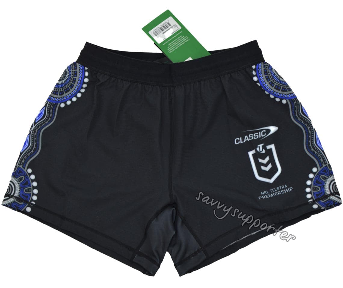 Canterbury Bulldogs 2024 NRL Mens Indigenous Playing Shorts
