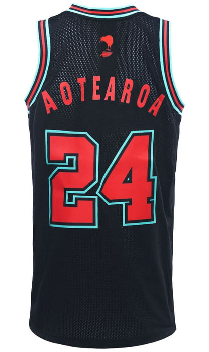 New Zealand Kiwis 2025 NRL Mens Basketball Singlet