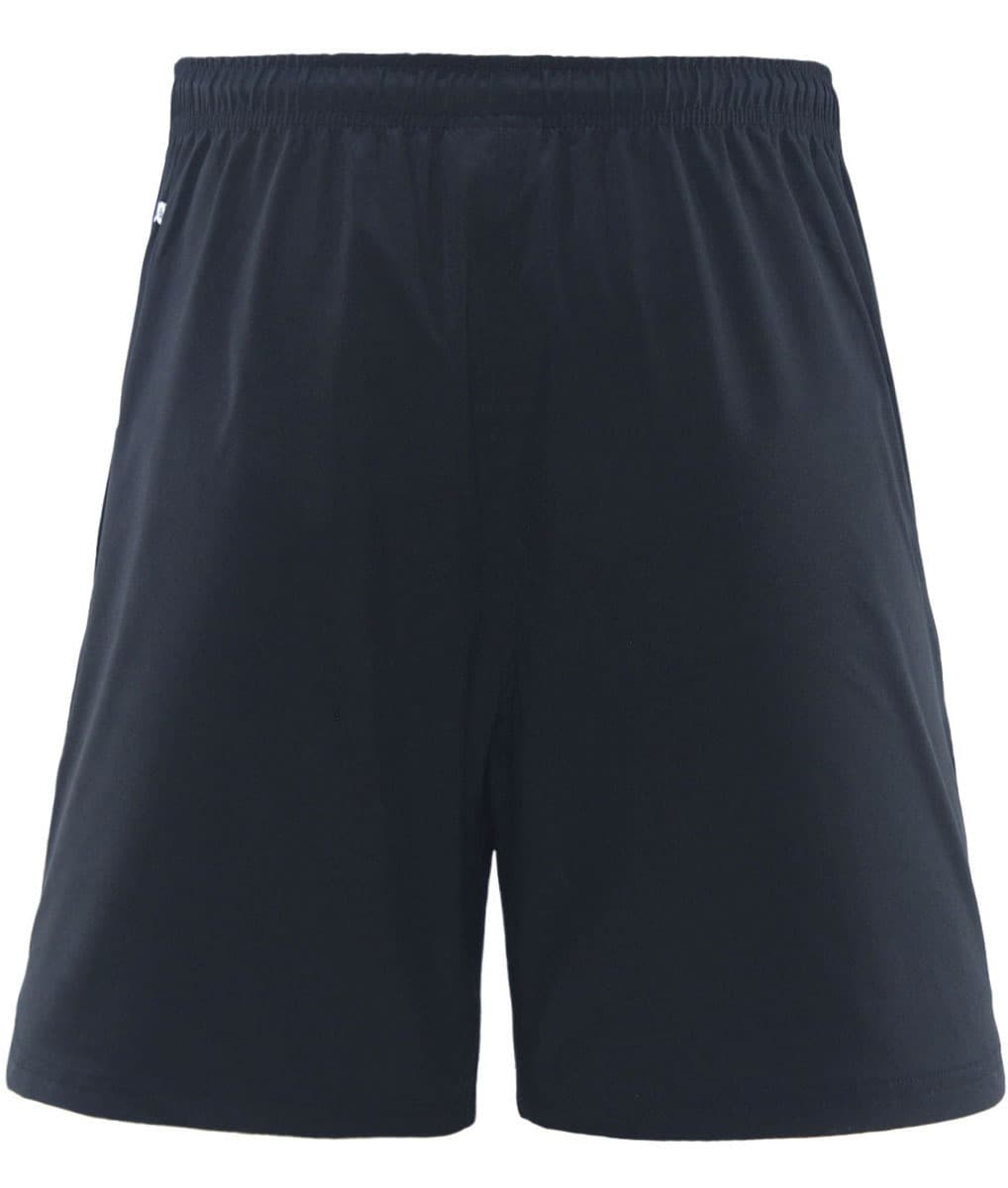 New Zealand Kiwis 2025 NRL Mens Black / White Gym Shorts