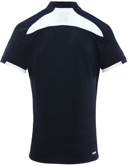 New Zealand Kiwis 2025 NRL Mens Black / White Media Polo Shirt