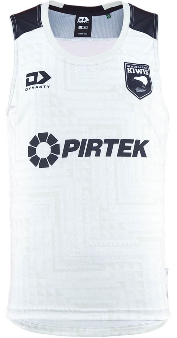 New Zealand Kiwis 2025 NRL Mens Training Singlet
