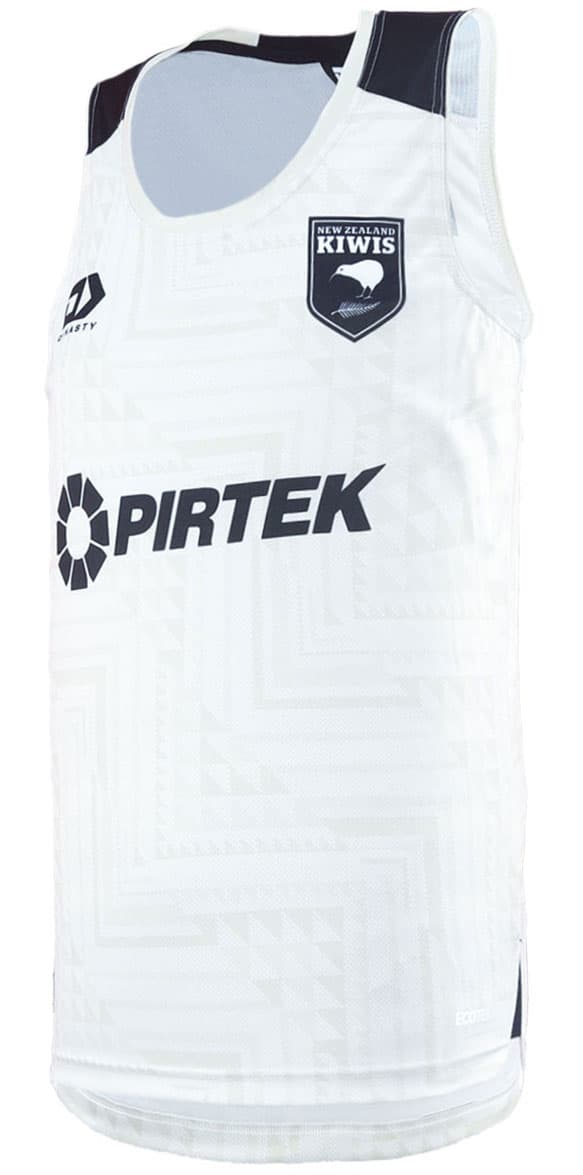 New Zealand Kiwis 2025 NRL Mens Training Singlet