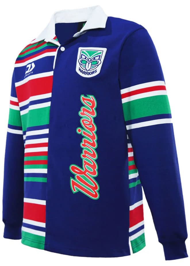 New Zealand Warriors 2025 NRL Mens L/S Rugby Jersey