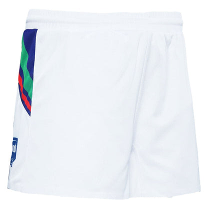 New Zealand Warriors 2024 NRL Mens Players White Away Shorts