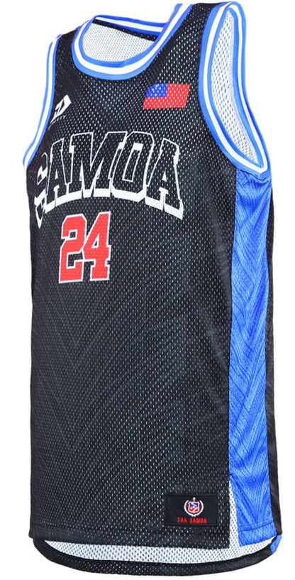 Toa Samoa 2025 RL Mens Basketball Singlet