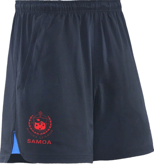 Toa Samoa 2025 RL Mens Black Gym Shorts