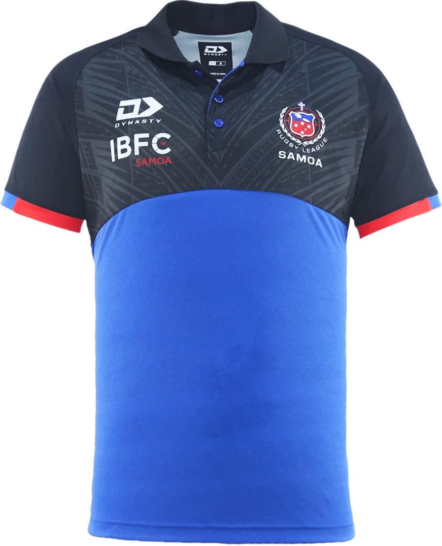 Toa Samoa 2025 RL Mens Media Polo Shirt