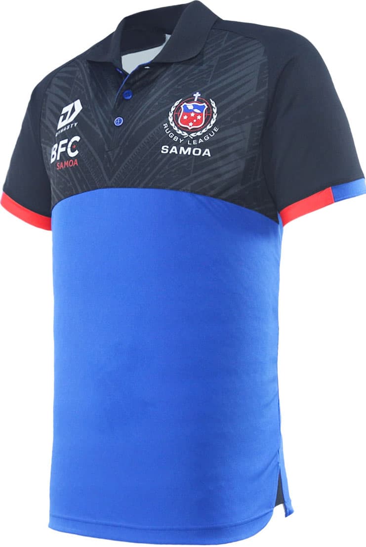 Toa Samoa 2025 RL Mens Media Polo Shirt