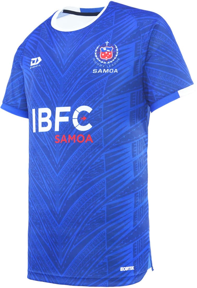 Toa Samoa 2025 RL Mens Blue Training Shirt