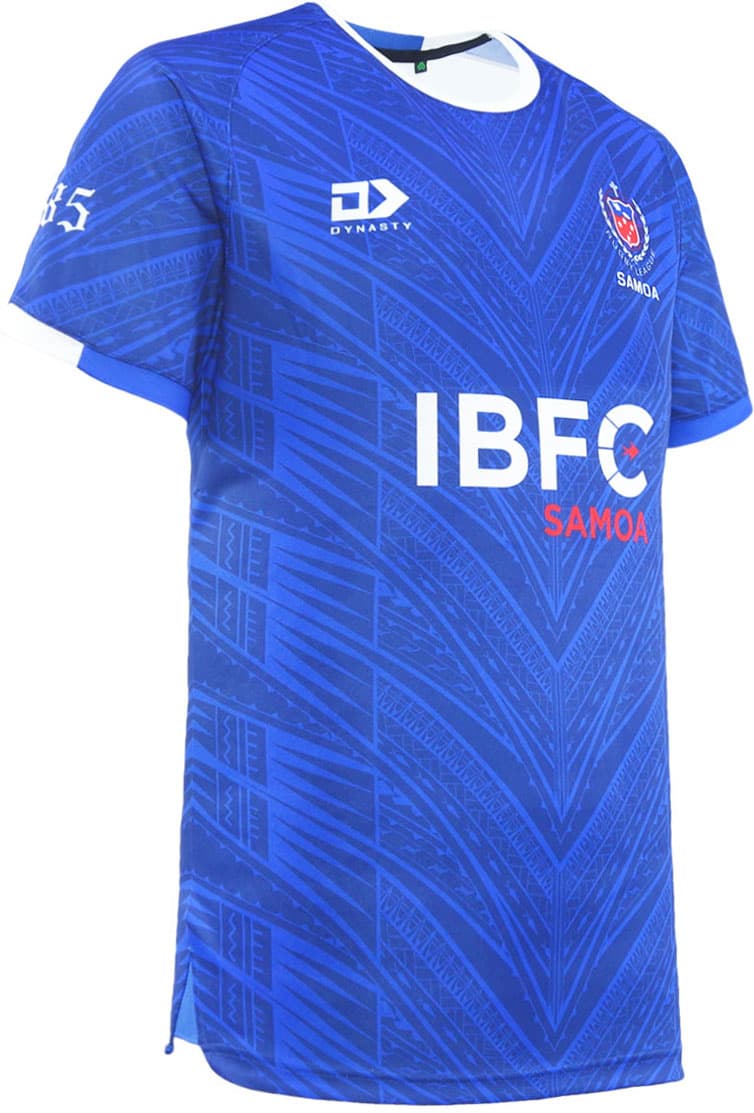 Toa Samoa 2025 RL Mens Blue Training Shirt