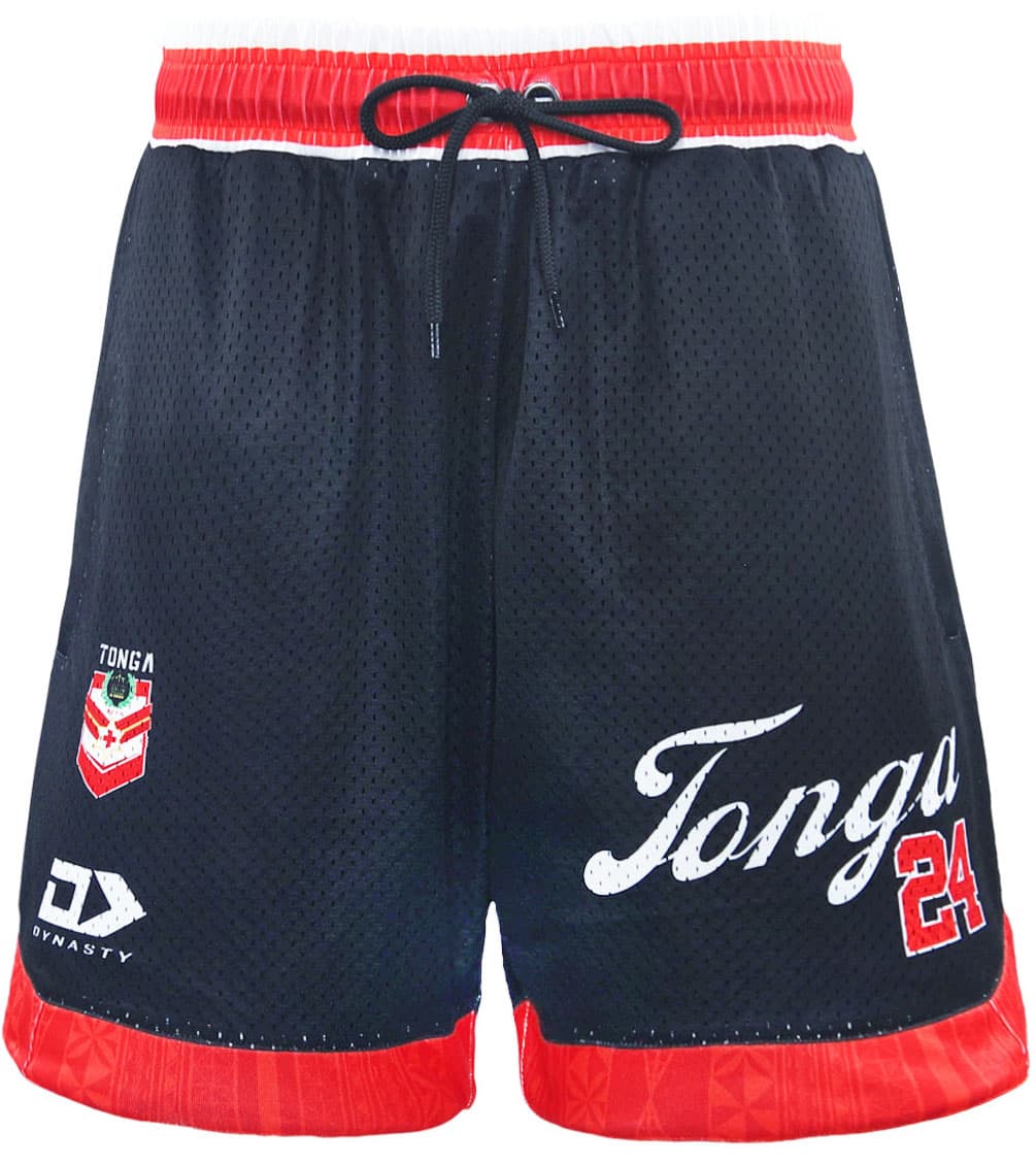 Tonga 2025 RL Mens Basketball Shorts