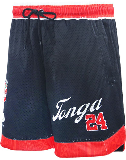 Tonga 2025 RL Mens Basketball Shorts