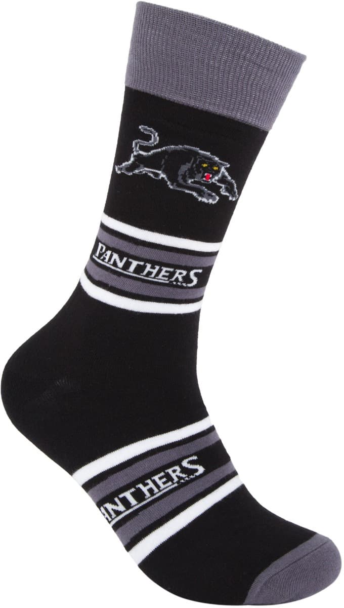 Penrith Panthers NRL Organic Stripe Cotton Socks